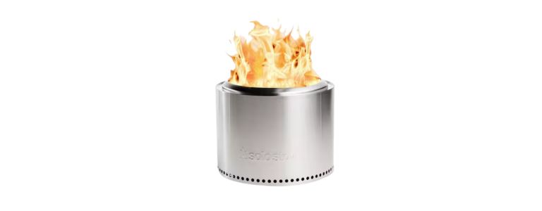 Bonfire 2.0 Outdoor Stainless Wood Burning Fire Pit