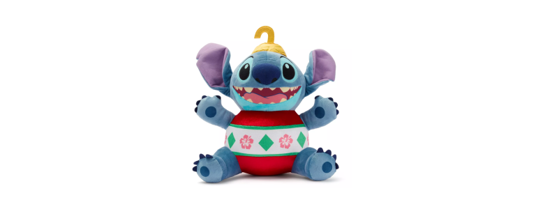 14-Inch Stitch Holiday Plush
