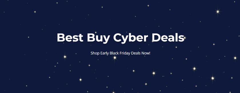 TopCashback Best Buy Cyber Deals Hub