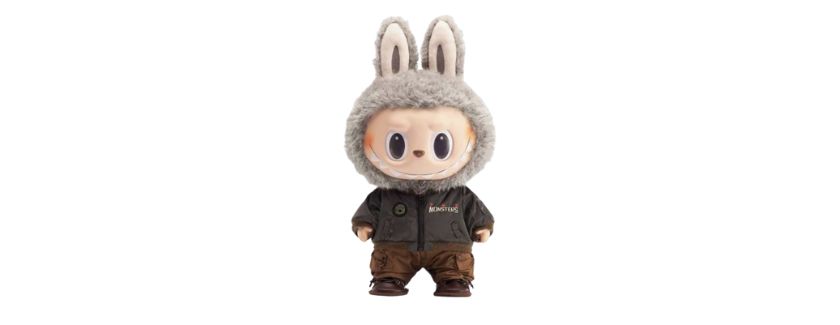 THE MONSTERS Labubu Jump for Joy Vinyl Plush Doll 