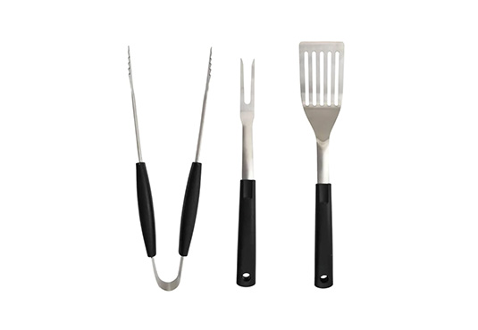Stainless Steel BBQ Grill Tool 3 Piece Set Freebie