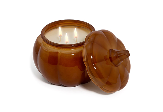 3-Wick Pumpkin Candle Jar Freebie