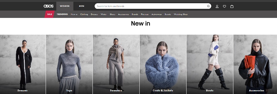 ASOS Homepage