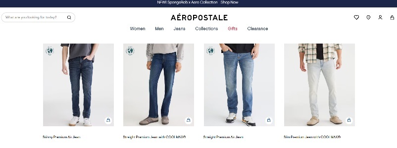 Aéropostale Men's Jeans Page