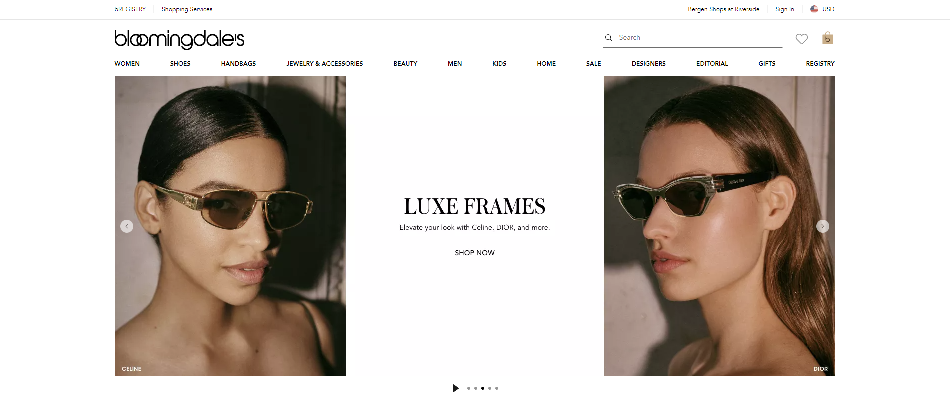 Bloomingdale's Homepage