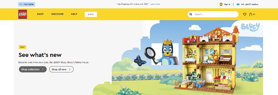 LEGO Homepage