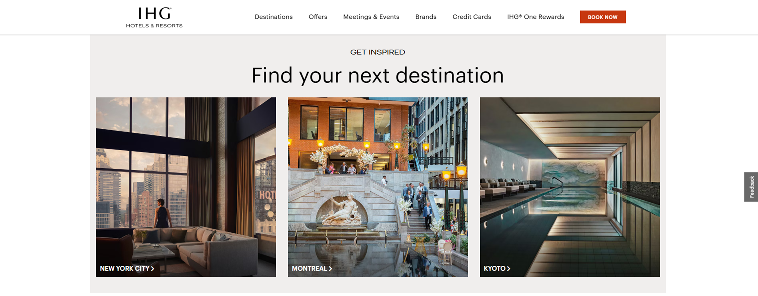 IHG Hotels & Resorts Homepage
