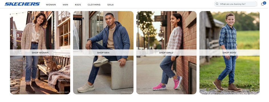 Skechers Homepage