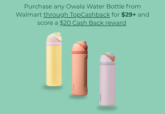 Sign up today and start earning Cash Back!