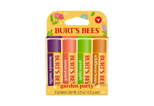 Burt's Bees Garden Party Lip Balm Pack Freebie