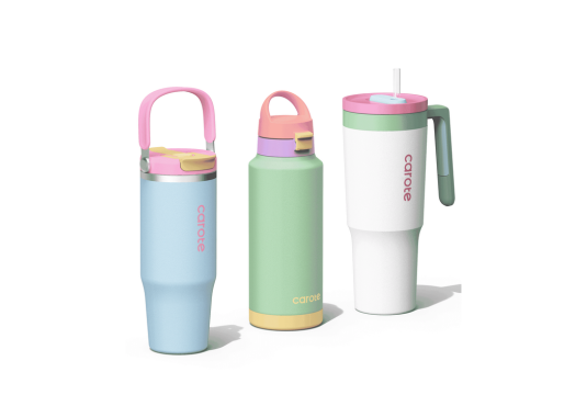 Carote 3pc Stainless Steel Tumbler Set Freebie