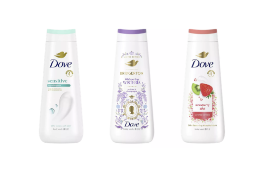 Any TWO Dove Body Washes Freebie