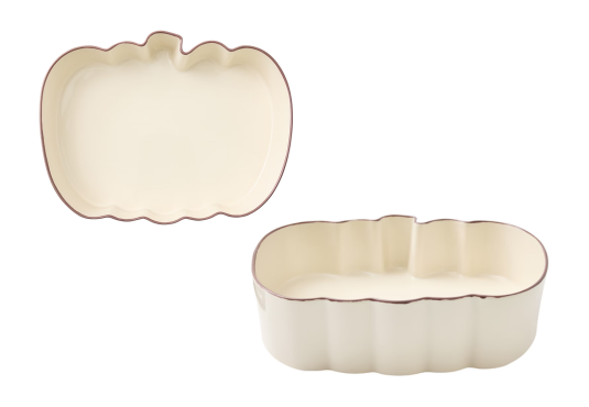 Pumpkin Stoneware Baking Dish Freebie