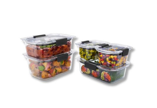 Rubbermaid Brilliance Leak-Proof Food Storage Containers Freebie