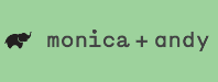 Monica + Andy - logo