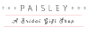 The Paisley Box logo
